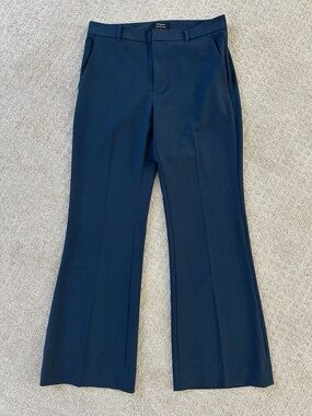 Banana Republic Navy Bootcut High-Rise Pants